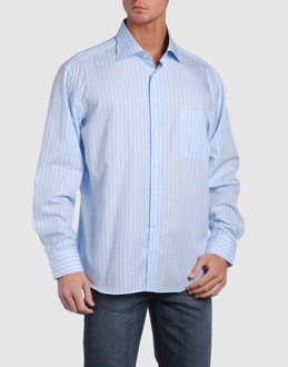 Cloth - Boned collar - Single external pocket - Button closing - Striped detailing -