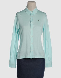Lacoste chemises chemises manches longues