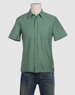 EUROPEAN CULTURE - Men - SHIRTS - Short sleeve shirts on YOOX.COM