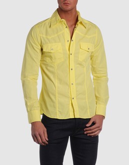 VERSACE JEANS COUTURE - SHIRTS - Long sleeve shirts - on YOOX.COM