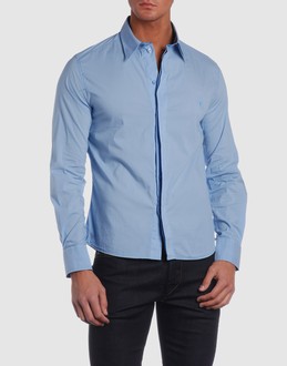 Cloth - Stretch - Hidden buttons - Boning - Embroidered logo -
