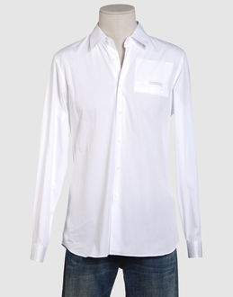 Poplin - Single chest pocket - Button closing - Logo details - Boning -