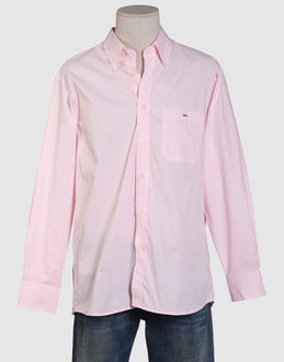 Lacoste chemises chemises manches longues
