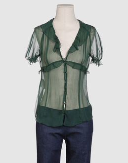 MIU MIU - SHIRTS - Short sleeve shirts - on YOOX.COM