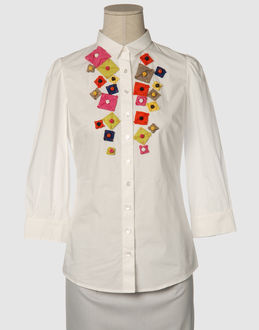MOSCHINO JEANS - Women - SHIRTS - Long sleeve shirts on YOOX.COM
