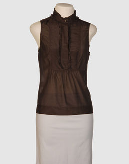 Caractere C24 Sleeveless Shirts - Item 38144586 Caractere C24 Sleeveless Shirts - Item 38144586