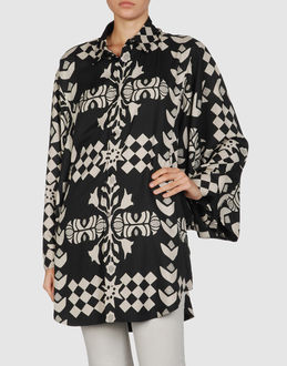 YOHJI YAMAMOTO Long sleeve shirts - Item 38148621