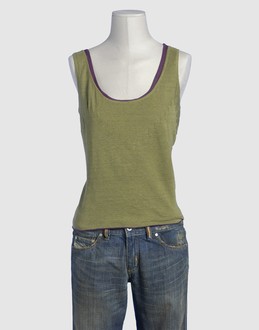 JEAN PAUL GAULTIER MAILLE FEMME - MAGLIERIA - Maglie senza maniche su YOOX.