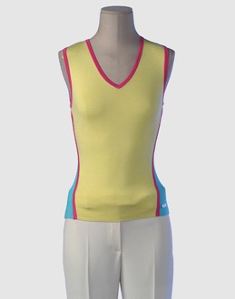 VERSACE JEANS COUTURE - MAGLIERIA - Maglie senza maniche su YOOX.COM
