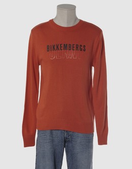 BIKKEMBERGS - MAILLE - Pulls � col ras du cou sur YOOX.COM