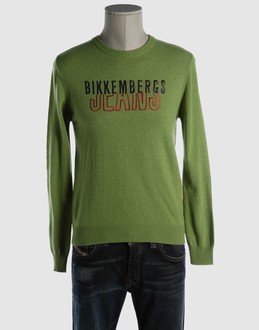 BIKKEMBERGS - MAILLE - Pulls � col ras du cou sur YOOX.COM