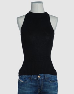 VERSACE - MAILLE - Pulls sans manches - sur YOOX.COM