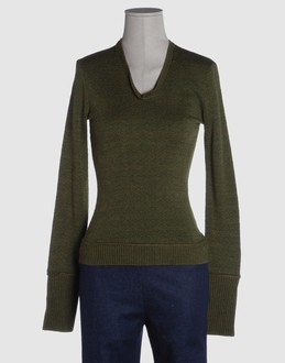 Light-weight jumper - Jacquard - V-neckline -