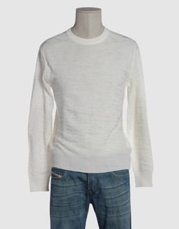 Light-weight jumper - Ecological leather - Contrasting applications -