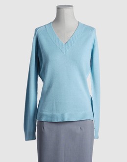 Light-weight jumper - V-neckline - Detailed print - Logo print -