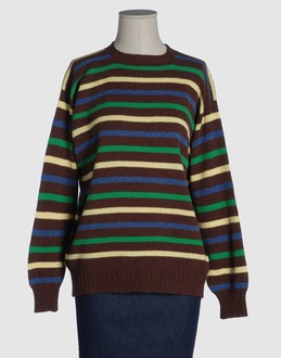 Heavy-weight jumper - Jacquard - Striped detailing -