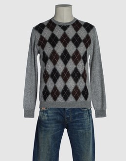 Boiled wool - Cable stitched jersey -