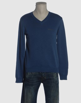 Dkny jeans maille pulls à col en v