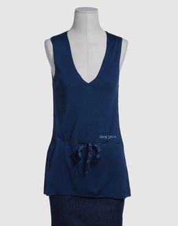 DKNY JEANS MAGLIERIA Maglie senza maniche su YOOX.COM