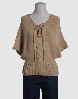Denny rose maille pulls manches courtes