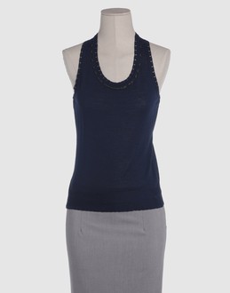 ERMANNO SCERVINO MAGLIERIA Maglie senza maniche su YOOX.COM