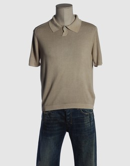 C.p. company maille pulls à col polo