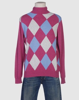 Cable stitched jersey - Soft hand fabric - Turtleneck -