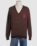DUKE MAGLIERIA Maglie collo a v su YOOXCOM