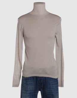 Jil sander maille pulls à col ras du cou