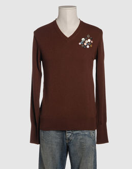 HTC - Men - SWEATERS - V-necks on YOOX.COM
