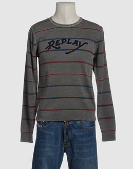 REPLAY - MAILLE - Pulls &agrave; col ras du cou - sur YOOX.COM