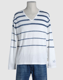 Armani Jeans : - MAILLE - Pulls à col en v
