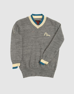 EVISU BONSAI Boy SWEATERS V necks 2407