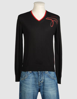 Calvin Klein Jeans : - MAILLE - Pulls à col en v