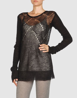 RICK OWENS Long sleeve sweaters - Item 39152399