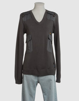 G-star Raw :  - MAILLE - Pulls � col en v