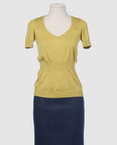 MOSCHINO CHEAPANDCHIC   STRICKWAREN   Kurzarmpullis bei YOOX.COM