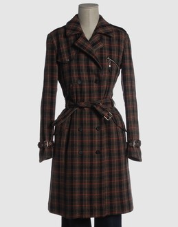Plaid - Strapped cuffs - Four pockets - Double-breasted closure - Belt loops - Centred rear vent - Lined interior - Flashes - Belt attachment -