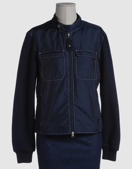 ARMANI JEANS - Women - COATS &amp; JACKETS - Jackets on YOOX.COM