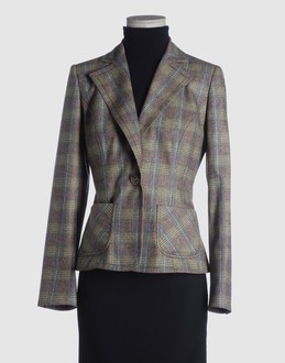 Prince of wales - Two pockets - 1 button - Centred rear vent - Lined interior -