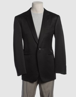 Wool voile - Three pockets - Four internal jacket pockets - 1 button - Partially lined interior -