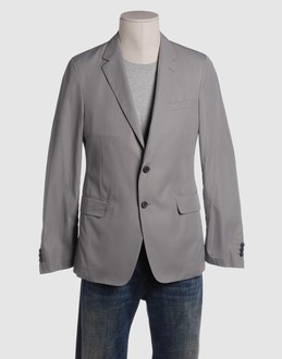 Poplin - Three pockets - Two internal jacket pockets - 2 buttons - Rear slit - Unlined - Stitch detailing - Boning -