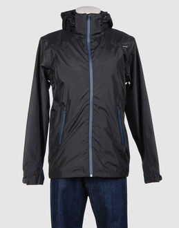 ELVINE - MANTEAUX - Imperméables - sur YOOX.COM-Matière imperméable Encolure avec capuchon Poignets avec bracelet Deux poches Fermeture avec fermeture éclair Bas coulissé Intérieur doublé Logo Manches longues Matière imperméable Tissé 100% polyester
