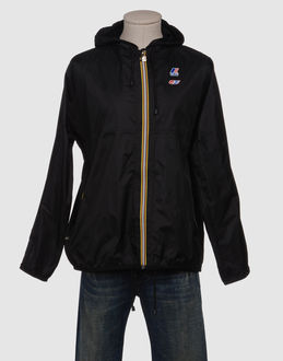 55DSL - MANTEAUX - Imperméables - sur YOOX.COM-Matière imperméable Encolure avec capuchon Une poche externe Fermeture avec fermeture éclair Bas coulissé Intérieur sans doublure Logo imprimé Matière imperméable Tissé 100% PA