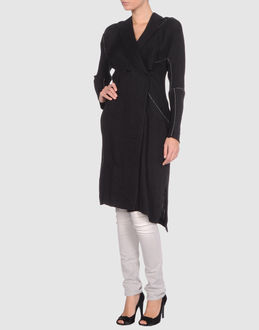 YOHJI YAMAMOTO Full-length jackets - Item 41160875