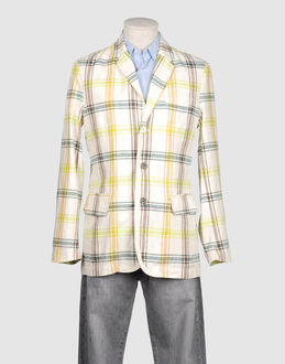 AN ORIGINAL PENGUIN BY MUNSINGWEAR - MANTEAUX - Vestes - sur YOOX.COM-Toile Fantaisie carreaux Poignets avec boutons Poches externes à ailette Une poche interne Fermeture avec boutons Fente dans le dos Intérieur semi doublé Toile Tissé 98% lin, 2% coton