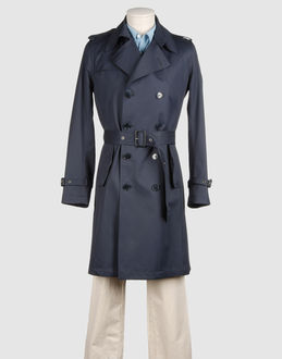 Gabardine Epaulette Zweireiher Taille mit Gürtel Zwei Taschen Mit Knöpfen Lange Ärmel Bund mit Riemen Gabardine Gewebt...