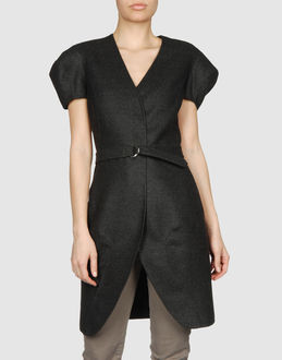 Flanell  Applikationen Taille mit Gürtel Kurze Ärmel Ungefüttert Flanell  Gewebt...