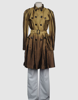 Modell Trench Epaulette Zweireiher Gürtel Zwei Taschen Innen Gefüttert Satin Gewebt...