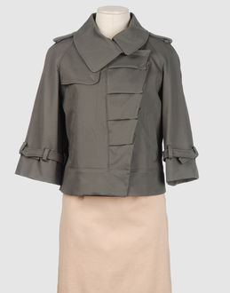 CNC Costume National Ruffled Cropped Jacket at Yoox.com image